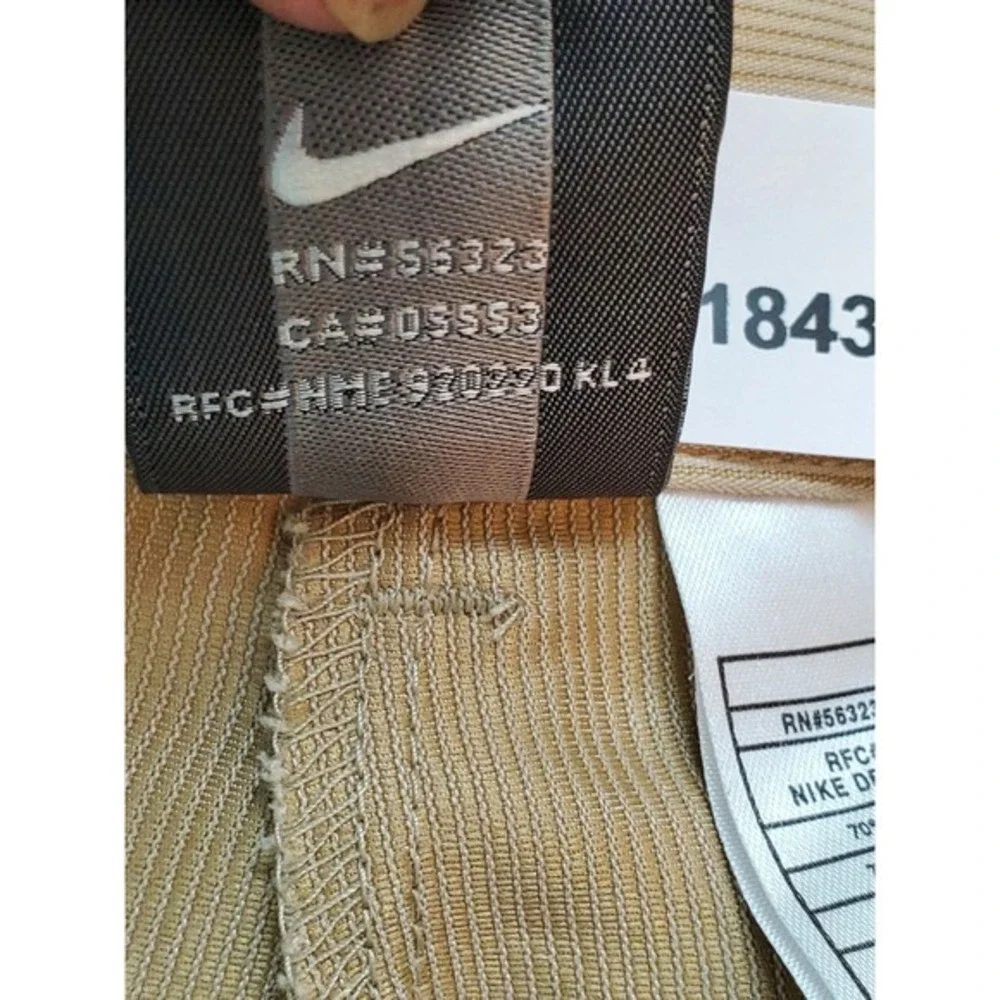 Nike Golf Boy Pants 8 Khaki Dress Pants Button 28